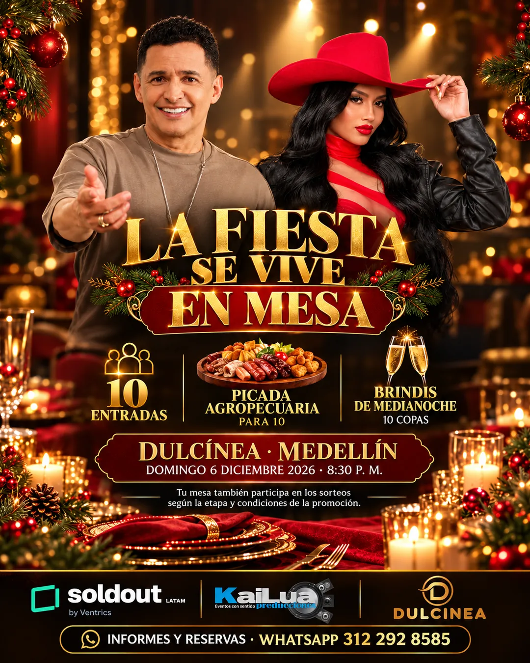 Carrusel 2 de 6 del Simulacro de Fin de Año en Medellín
