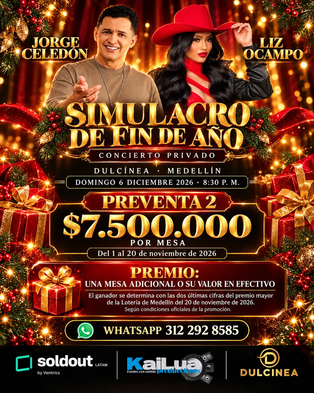 Carrusel 4 de 6 del Simulacro de Fin de Año en Medellín